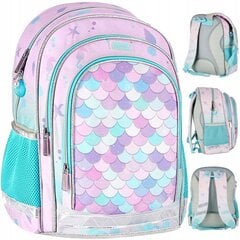 Skolas mugursoma Starpak Mermaid Pastel 527183 cena un informācija | Skolas somas | 220.lv