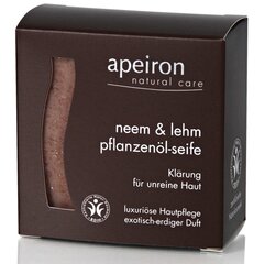 Zāļu ziepes ķermenim un matiem Neem - Clay, Auromere Apeiron, 100g цена и информация | Мыло | 220.lv