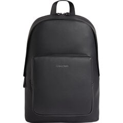 CALVIN KLEIN vīriešu melna mugursoma Pique campus backpack цена и информация | Рюкзаки и сумки | 220.lv