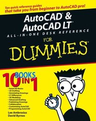 AutoCAD and AutoCAD LT All-in-One Desk Reference For Dummies цена и информация | Книги по экономике | 220.lv