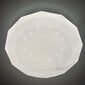 Plafond LED lampas GLORY 12W 4000K IP44 White Round DIAMOND 26cm LUMILED LED lampas ar apgaismojumu cena un informācija | Āra apgaismojums | 220.lv