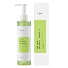 iUNIK Centella Green Fresh Cleansing Oil 200ml - Масло для снятия макияжа с центеллой азиатской цена и информация | Средства для очищения лица | 220.lv