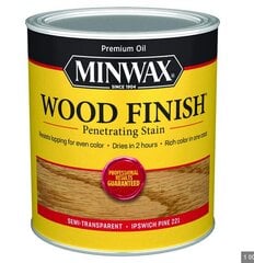 Eļļas traips kokam, Minwax, Wood Finish, 236ml, Ipswich Pine cena un informācija | Grunts, špaktelis  | 220.lv