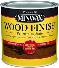 Eļļas traips kokam, Minwax, Wood Finish, 946ml, Espresso cena un informācija | Grunts, špaktelis  | 220.lv