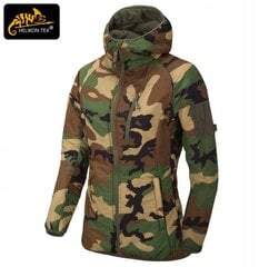 Sieviešu jaka, Helikon-Tex, Wolfhound Hoodie, US Woodland cena un informācija | Sieviešu virsjakas | 220.lv