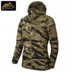 Sieviešu jaka, Helikon-Tex, Wolfhound Hoodie, Tiger Stripe cena un informācija | Sieviešu virsjakas | 220.lv