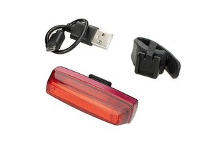 Rear light XC-238R COB-LED USB 35 lm цена и информация | Велосипедные фонари, отражатели | 220.lv