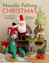 Needle Felting Christmas: Fun Step-by-Step Holiday Projects цена и информация | Книги о питании и здоровом образе жизни | 220.lv