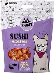 Mr. Bandit Sushi ar pīli un zivīm, 500 g cena un informācija | Gardumi suņiem | 220.lv