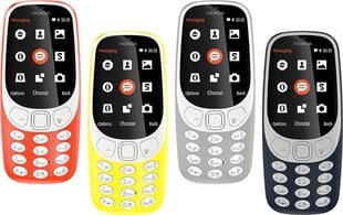 Товар с повреждением. Телефон Nokia 3310 (2017), Dual SIM, (LT, LV, EE), синий цена и информация | Товары с повреждениями | 220.lv