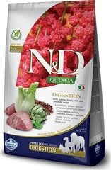 Farmina N&D Quinoa Digestion ar jēru un fenheli, 7 kg cena un informācija | Sausā barība suņiem | 220.lv