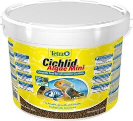 Pārtika zivīm Tetra Cichlid Algae Mini, 3900 g cena un informācija | Zivju barība | 220.lv