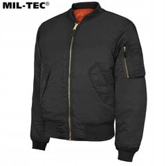 Bomber jaka , Mil-Tec, MA1 US Basic, Melna цена и информация | Мужские куртки | 220.lv