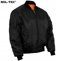 Bomber jaka , Mil-Tec, MA1 US, Melna цена и информация | Мужские куртки | 220.lv