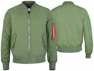 Bomber jaka, Mil-Tec, Flyers Flek MA1 Summer, Olive цена и информация | Мужские куртки | 220.lv