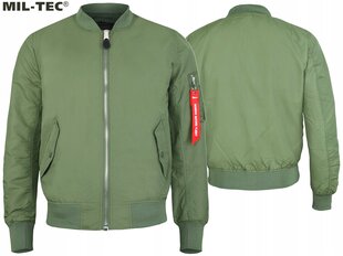 Bomber jaka, Mil-Tec, Flyers Flek MA1 Summer, Olive цена и информация | Мужские куртки | 220.lv