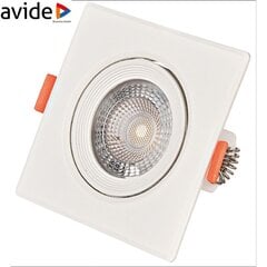 Avide LED griestu lampa 7W 3000K cena un informācija | Iebūvējamās lampas, LED paneļi | 220.lv