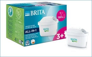 Brita Maxtra Pro All-In-One, 4 gab. cena un informācija | Ūdens filtri | 220.lv