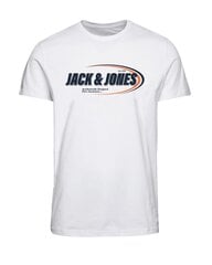 Jack & Jones bērnu T-krekls 12267656*03, balts 5715610370041 cena un informācija | T-krekli sievietēm | 220.lv