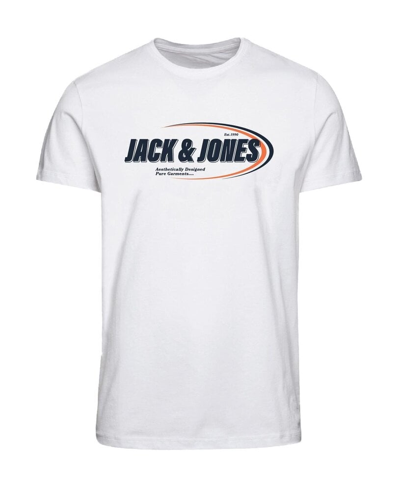 Jack & Jones bērnu T-krekls 12267656*03, balts 5715610370041 cena un informācija | T-krekli sievietēm | 220.lv