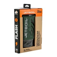 Tūrisma gāzes plītiņa Jetboil Flash 2.0 PCS 1,0L wild cena un informācija | Ugunskura katli, trauki un galda piederumi | 220.lv