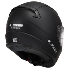 LS2 FF353 RAPID 2 SOLID helmet -  Глянцевый белый цена и информация | Шлемы для мотоциклистов | 220.lv