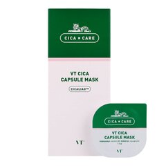 VT Cosmetics Cica kapsulas maska ​​10 gab - Kapsulas maskas ar centella asiatica цена и информация | Маски для лица, патчи для глаз | 220.lv