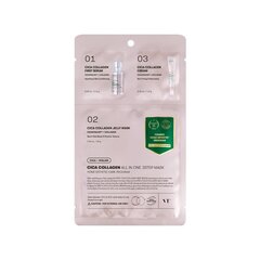 VT Cosmetics Cica Collagen All in One 3-Step Mask - Kolagēna maska cena un informācija | Sejas maskas, acu maskas | 220.lv