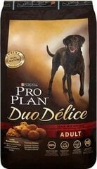 Purina Pro Plan Duo Délice Adult ar mājputnu gaļu, 10 kg cena un informācija | Sausā barība suņiem | 220.lv