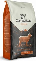 Canagan Grass-Fed Lamb для средних и крупных пород с ягнятиной, 6 кг цена и информация | Сухой корм для собак | 220.lv