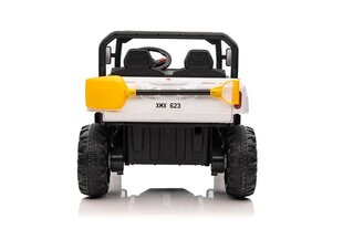 Divvietīgs elektriskais bagijs XMX623 4x4, balts cena un informācija | Bērnu elektroauto | 220.lv