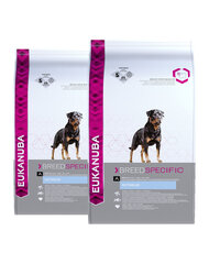 Eukanuba Adult Breed Specific Rottweiler, 24 кг цена и информация | Сухой корм для собак | 220.lv