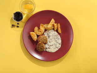 Vistas gaļas kotletes ar kartupeļiem un sēņu mērci 5 Minute Gourmet цена и информация | Мясные продукты | 220.lv