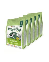 Green Petfood VeggieDog беззерновой взрослый, 5x900 г цена и информация | Сухой корм для собак | 220.lv