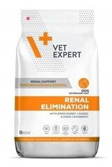 Vet Expert Veterinary Diet Dog Renal Elimination ar rīsiem, 8 kg cena un informācija | Sausā barība suņiem | 220.lv