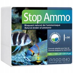 Prodibio Stop Ammo 30 ampulas - noņem amonjaku cena un informācija | Akvāriji un aprīkojums | 220.lv