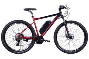 Elektriskais velosipēds Davi F-1, 29", melns/sarkans cena un informācija | Elektrovelosipēdi | 220.lv