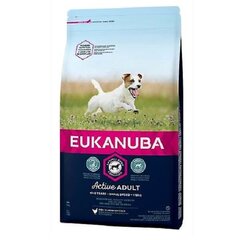 Сухой корм для собак - Eukanuba Adult, Small, Chicken, 12 кг цена и информация |  Сухой корм для собак | 220.lv