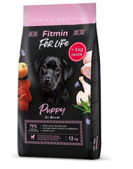 Fitmin Dog For Life Puppy с птицей, 13 кг цена и информация | Сухой корм для собак | 220.lv