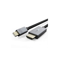 Кабель Mini DisplayPort - HDMI, 4K/30Hz, 1m цена и информация | Кабели и провода | 220.lv