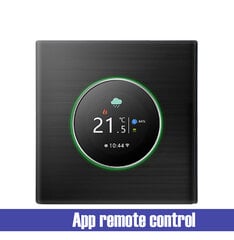 Generic mājai Room Thermostat Programmable Thermostat Melns , cena un informācija | Taimeri, termostati | 220.lv