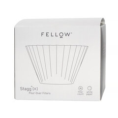 Stagg X Pour-Over Dripper papīra filtri no Fellow - 45 gab. iepakojumā cena un informācija | Kafijas automātu piederumi | 220.lv