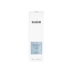 Babor Fresh & Smooth acu serums, 15 ml cena un informācija | Serumi sejai, eļļas | 220.lv