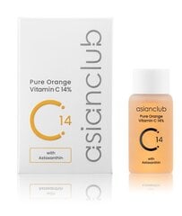 AsianClub - Pure Orange Vitamin C 14%, 15ml - Сыворотка для лица против морщин с витамином C цена и информация | Сыворотки для лица, масла | 220.lv