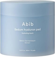 ABIB Sedum Hyaluron Pad Hydrating Touch 75 spilventiņi - Hialurona mitrinošie spilventiņi cena un informācija | Serumi sejai, eļļas | 220.lv