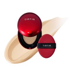 TIRTIR [MINI] MASK FIT RED MINI CUSHION 21W NATURAL IVORY - Pamatnes spilventiņš 21 silts dabīgais ziloņkaula krāsas tonis - mini versija cena un informācija | Grima bāzes, tonālie krēmi, pūderi | 220.lv