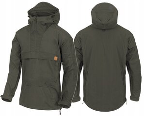 Ķenguru jaka, Helikon-Tex, Anorak Woodsman, Taiga Green cena un informācija | Vīriešu virsjakas | 220.lv