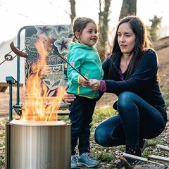 Камин Solo Stove из нержавеющей стали Ø 38x41,5см цена и информация | Очаги для костра | 220.lv