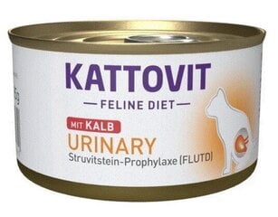 Kattovit Feline Diet Urinary ar brieža gaļu, 85 g cena un informācija | Konservi kaķiem | 220.lv