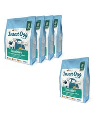 Green Petfood InsectDog Sensitive с насекомыми, 5х900 гр цена и информация |  Сухой корм для собак | 220.lv